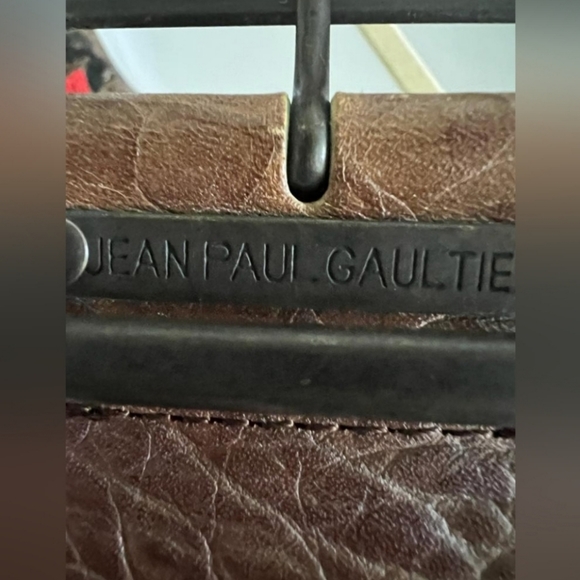 Jean Paul Gauthier Black Wrap Dress Large - Picture 2 of 2